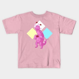 Pink boy Kids T-Shirt